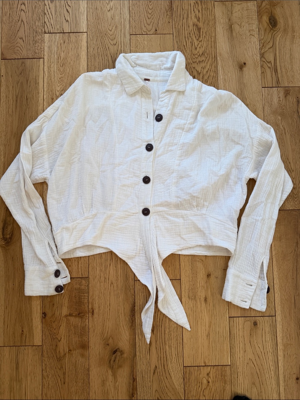Free People Sun Streaks top size S